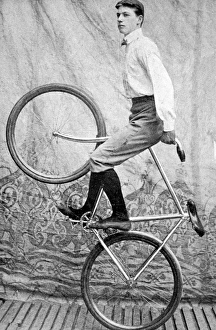 Kaufmann Trick cyclist at the London Hippodrome, 1901 Kaufmann Trick cyclist at the London Hippodrome, 1901