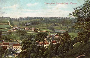 Kinver, Staffordshire - view from Church Cliff Kinver, Staffordshire - view from Church Cliff