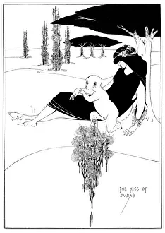 The Kiss of Judas by Aubrey Beardsley The Kiss of Judas by Aubrey Beardsley