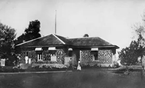 Kisumu Hospital offices, East Africa, WW1 Kisumu Hospital offices, East Africa, WW1