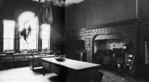Historic Welsh Architecture Prints: Kitchen at Erddig Hall