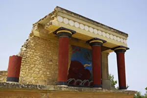 Knossos, Crete, Greece - Minoan Palace Knossos, Crete, Greece - Minoan Palace