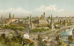 Russian Historical Images Prints: Kremlin / E T Compton
