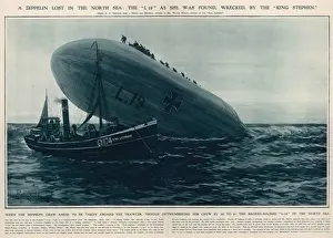 World War One Aircraft Prints: L19 Zeppelin