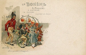 La Boheme - Puccini - Act II - Toy Seller and Children La Boheme - Puccini - Act II - Toy Seller and Children