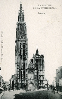La fl裨e de la Cath餲ale, Anvers - Antwerp, Antwerp Provin La fl裨e de la Cath餲ale, Anvers - Antwerp, Antwerp Provin