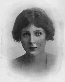 Prints of Photographic portrait of Lady Diana Manners (1890-1981), later Lady Diana Cooper, daughter of the Duke of Rutland and later Diana, Viscountess Norwich, the English actress Rutland Prints: Lady Diana Manners Print, 1915 Photographic Portrait
