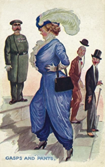Lady in Harem pants draws amazed reactions Lady in Harem pants draws amazed reactions