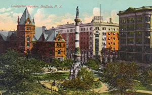 Lafayette Square, Buffalo, New York State, USA Lafayette Square, Buffalo, New York State, USA