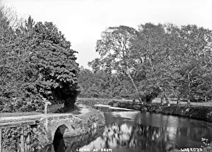 Lagan River Print, Drum Lagan, Ireland, circa early 1900s