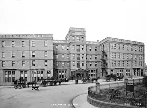 Laharna Hotel Print, Larne, circa early 1900s
