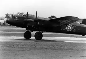Lancaster Bomber Prints: Lancaster Taking Off