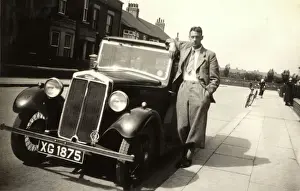 Vintage Automobile Prints: Lanchester car