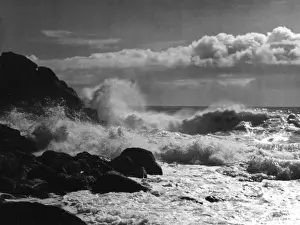 Dramatic Coastal Scenery Prints: Lands End Wave Study