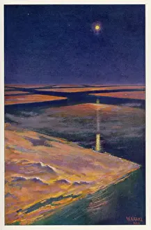 Mars Landscape Prints: Landscape on the planet Mars