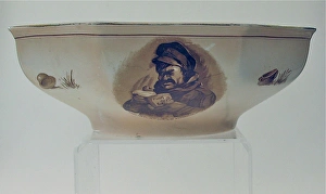 Large bowl with transfer - Bairnsfatherware Large bowl with transfer - Bairnsfatherware