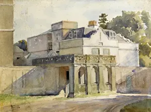 Sunny Day Architecture Prints: A large classical style building