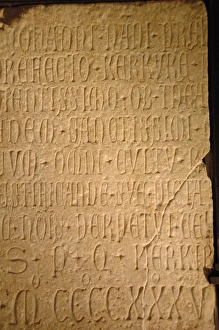 Latin inscription commemorating Giovanni Nani, Consul for Co Latin inscription commemorating Giovanni Nani, Consul for Co