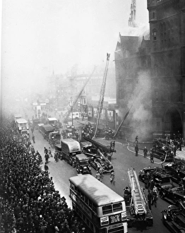 LCC-LFB Major fire at Prudential Insurance Building LCC-LFB Major fire at Prudential Insurance Building