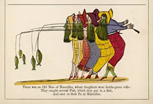 Print of "There was an Old Man of Marseilles"