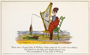 A Young Lady of Welling Print by Lear