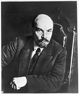Russian Leader Prints: Lenin in 1919 Print by Vladimir Ilich Ulyanov