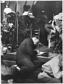 Prints of VLADIMIR LENIN Russian statesman, at the 3rd Congress of Comintern (Communist International Congress), Moscow, Russia Moscow Prints: Print of Vladimir Lenin at the 3rd Comintern Congress