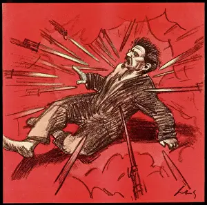 Russian Leader Prints: Print of Leon Trotsky, a Russian Communist leader