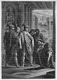 Roman Republic History Prints: Lepidus Ejected