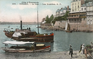 Les Vedettes (Powered Lake Craft) at Dinard, France Les Vedettes (Powered Lake Craft) at Dinard, France