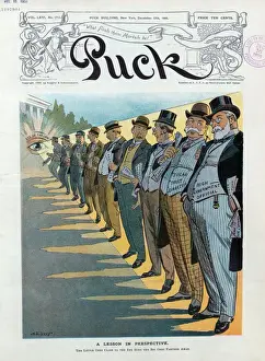 Early 20th Century Cartoons Prints: A lesson in perspective