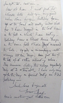 Letter from Firminy, near Dunkirk, WW1 Letter from Firminy, near Dunkirk, WW1