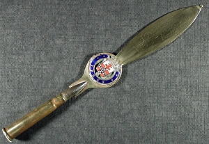 Letter opener with the Coat of Arms of Ypres Letter opener with the Coat of Arms of Ypres