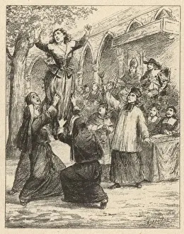 Spiritualism History Prints: Levitation / Ranfaing