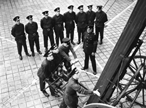 LFB recruits taking part in escape training at HQ LFB recruits taking part in escape training at HQ