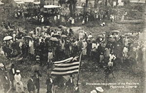Liberia, Procession for the inauguration of the President Liberia, Procession for the inauguration of the President