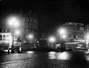 Lights Out in Piccadilly Circus, London, 1951 Lights Out in Piccadilly Circus, London, 1951