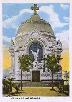 Peruvian Cityscape Prints: Lima, Peru - Cripta de los Heroes