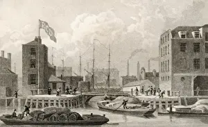 Limehouse Docks Print, Regent's Canal Transfer