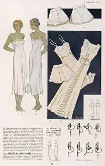 Vintage Lingerie Prints: Lingerie 1933