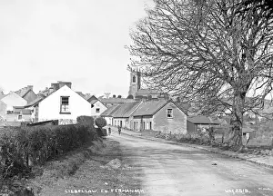 Church Prints: Rural Lisbellaw Print, Northern Ireland circa early 1900s