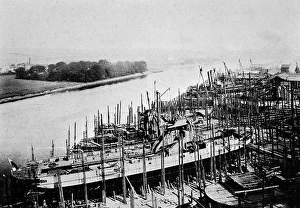 The Lobnitz Shipyard, Renfrew, Scotland, 1912 The Lobnitz Shipyard, Renfrew, Scotland, 1912