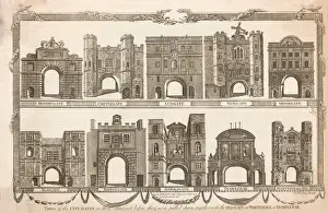 Print of London City Gates: Ten Original Engravings