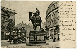 London - General Gordons Statue London - General Gordons Statue