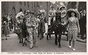 London Life: Costermonger Pearly Kings and Queens, Southwark London Life: Costermonger Pearly Kings and Queens, Southwark