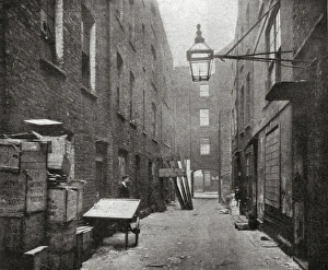 London Slums - Feathers Court, Drury Lane London Slums - Feathers Court, Drury Lane