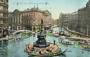 If London were Venice, Piccadilly Circus If London were Venice, Piccadilly Circus