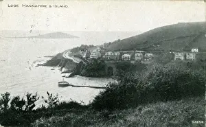Looe Bay, Hannafore Point Print, Cornwall 1910s