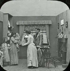 Looked Like a Ghost Print, circa 1900
