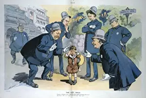 William Jennings Bryan Cartoon Prints: The lost child